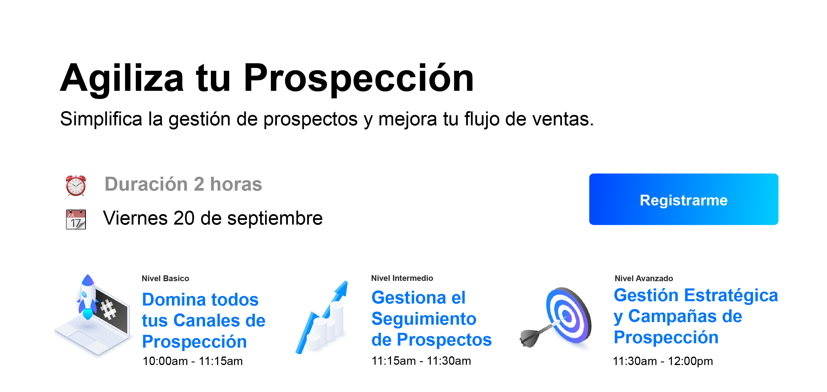 Agiliza tu Prospección